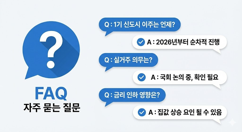 FAQ: 2026년 부동산, 이것도 궁금해요!
