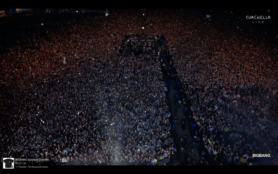 상탈하고 개 핫하다고 반응 난리난 빅뱅 태양 코첼라 무대 | 인스티즈