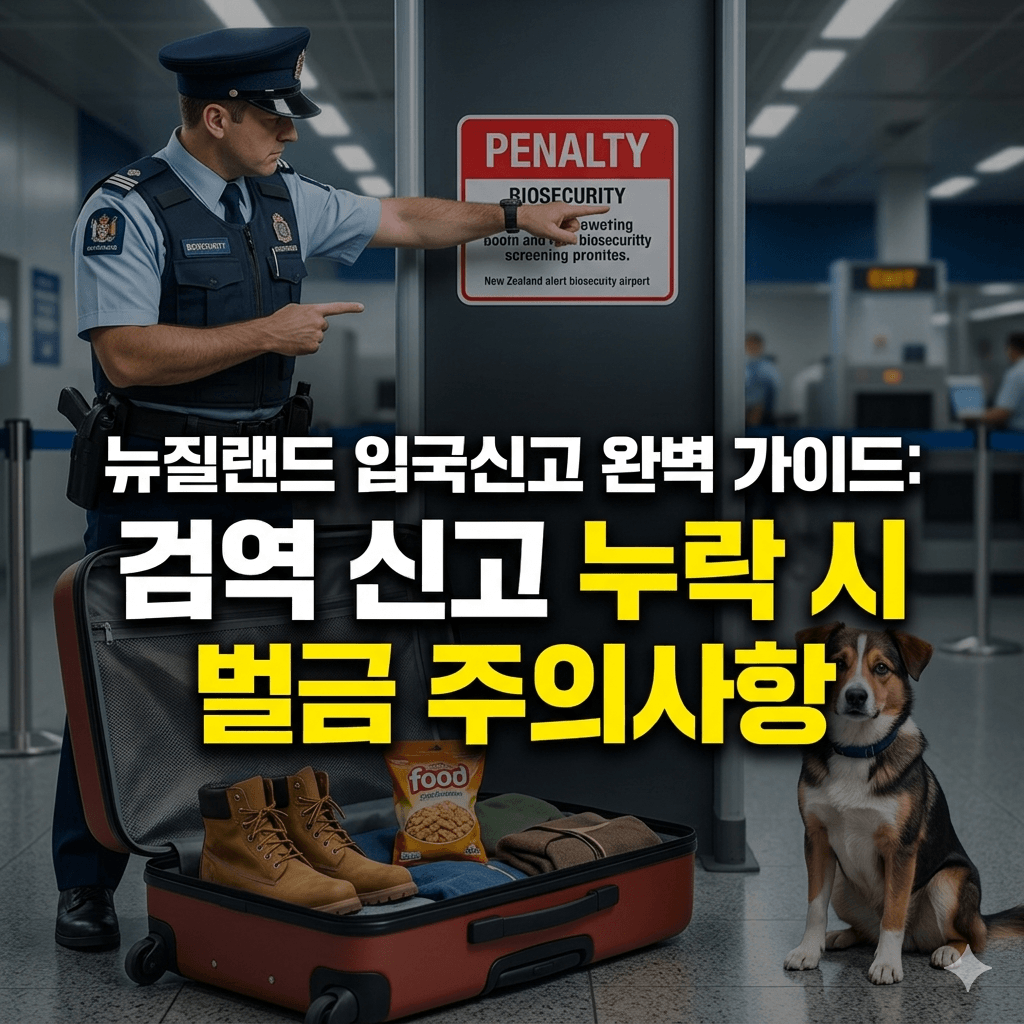 뉴질랜드 입국신고