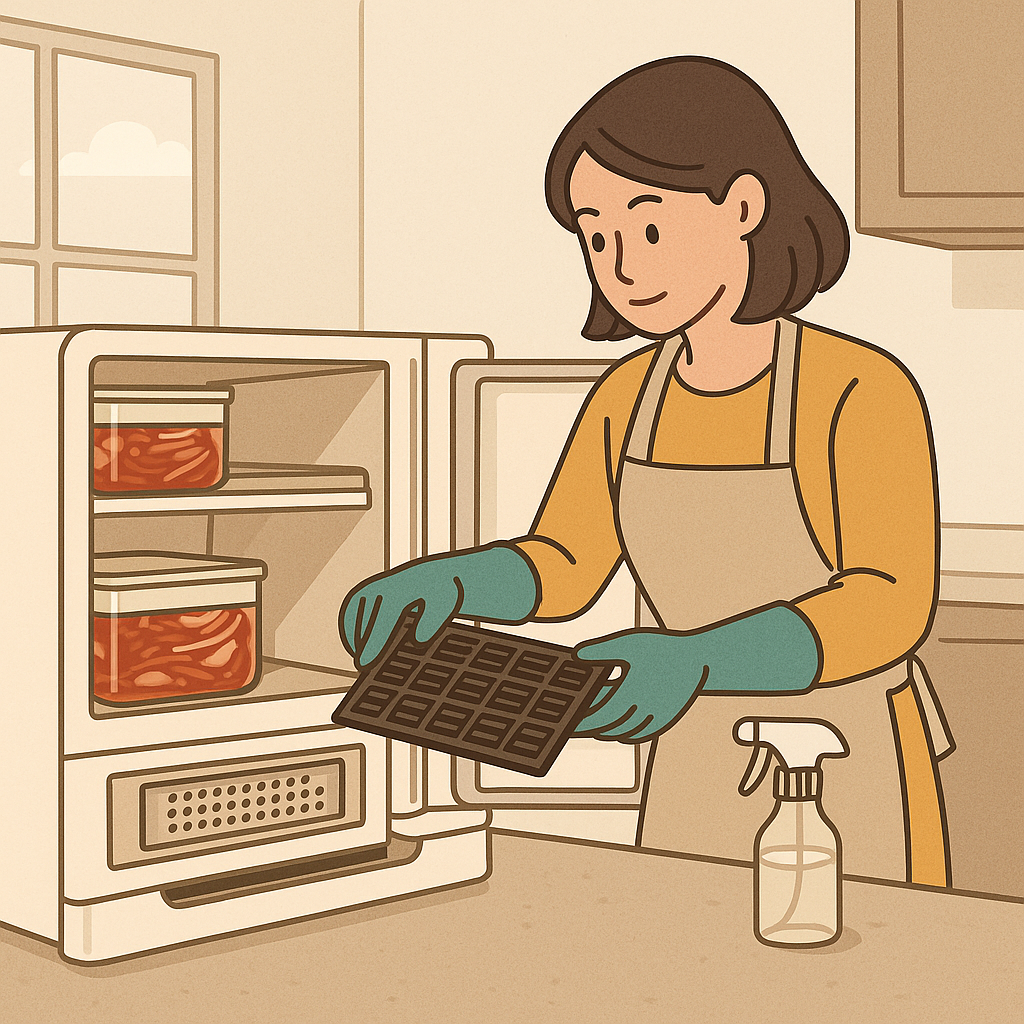 김치냉장고 필터 청소