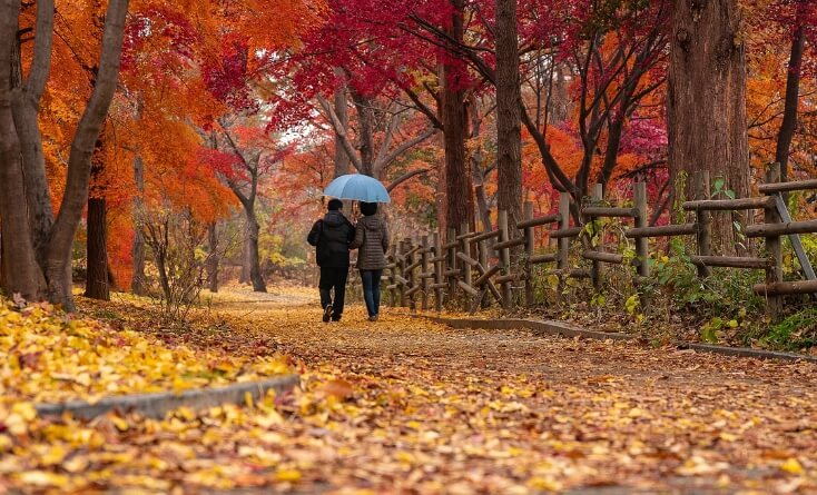 주왕산단풍절정시기-11월여행지추천