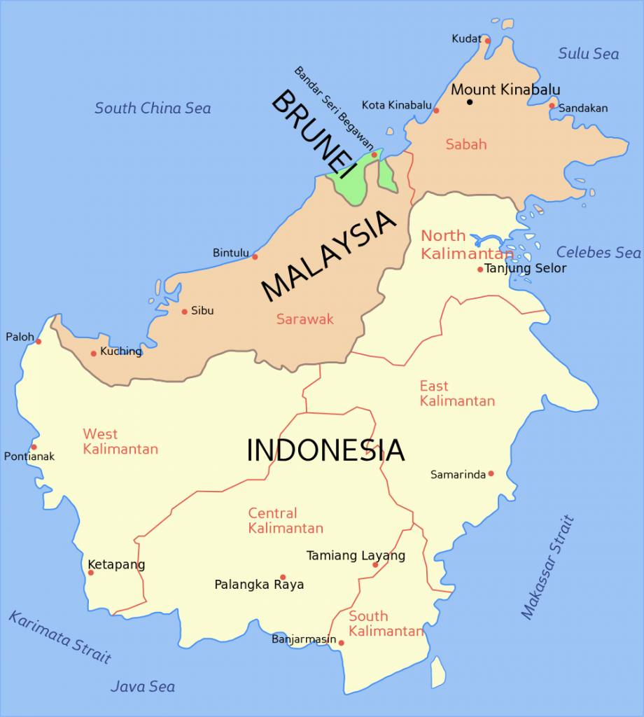 Kalimantan, Asia