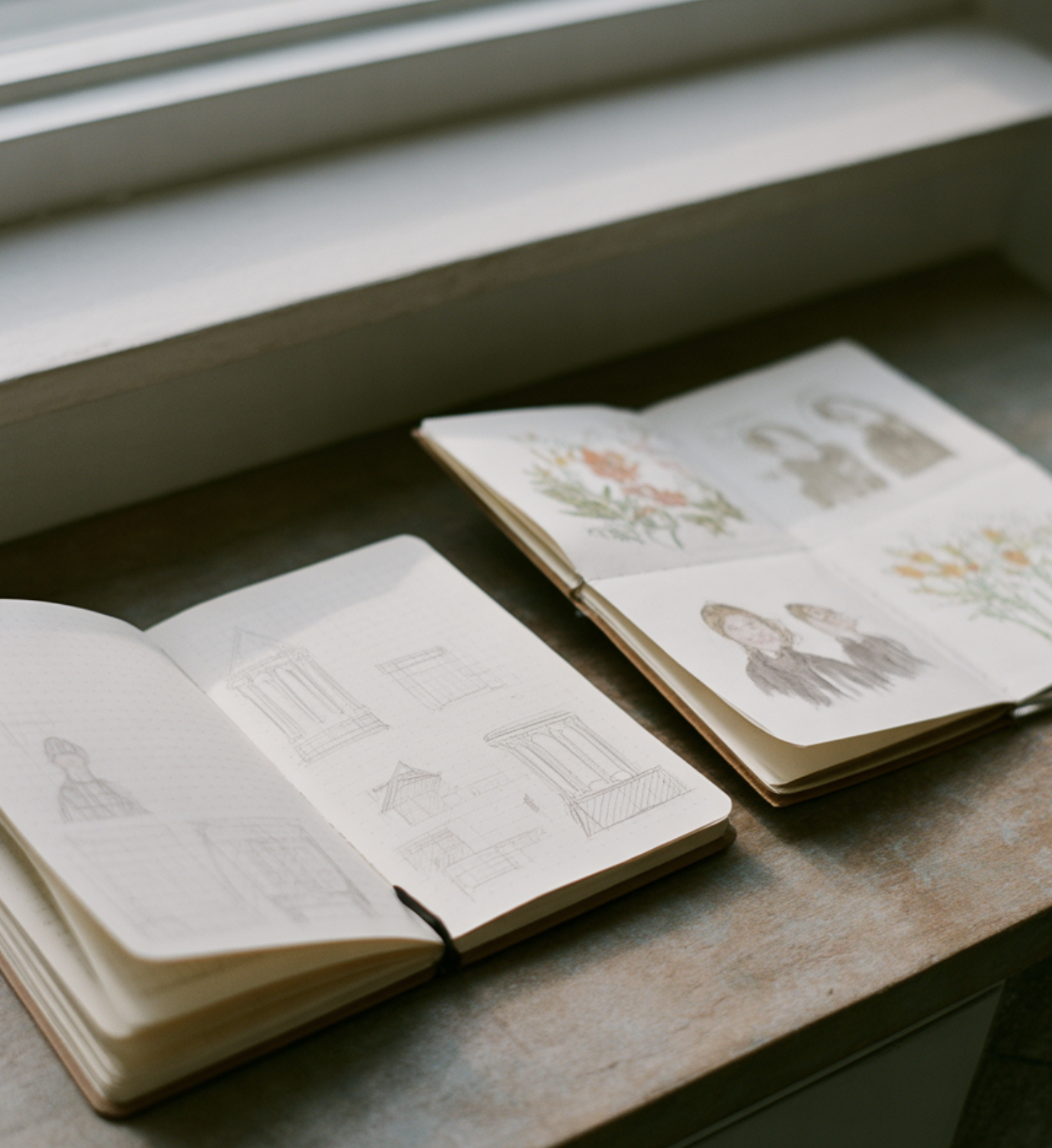 '종합장'과 '크로키북'의 차이