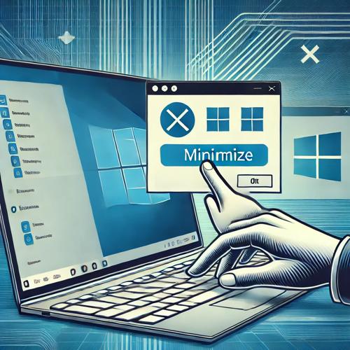 윈도우 창 최소화 섬네일