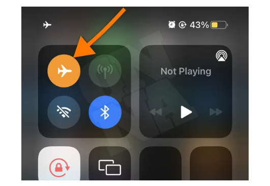 아이폰 비행기 모드 설정 방법