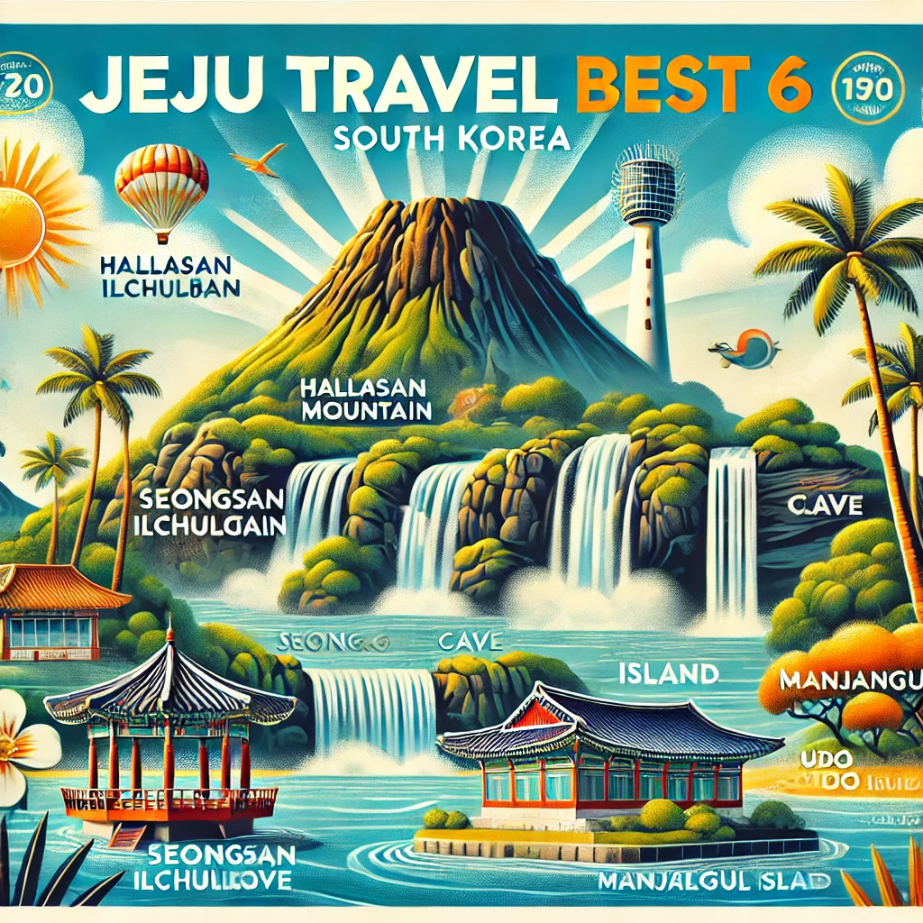 제주도 여행 추천지 BEST 6 🌴 놓치면 후회할 명소!