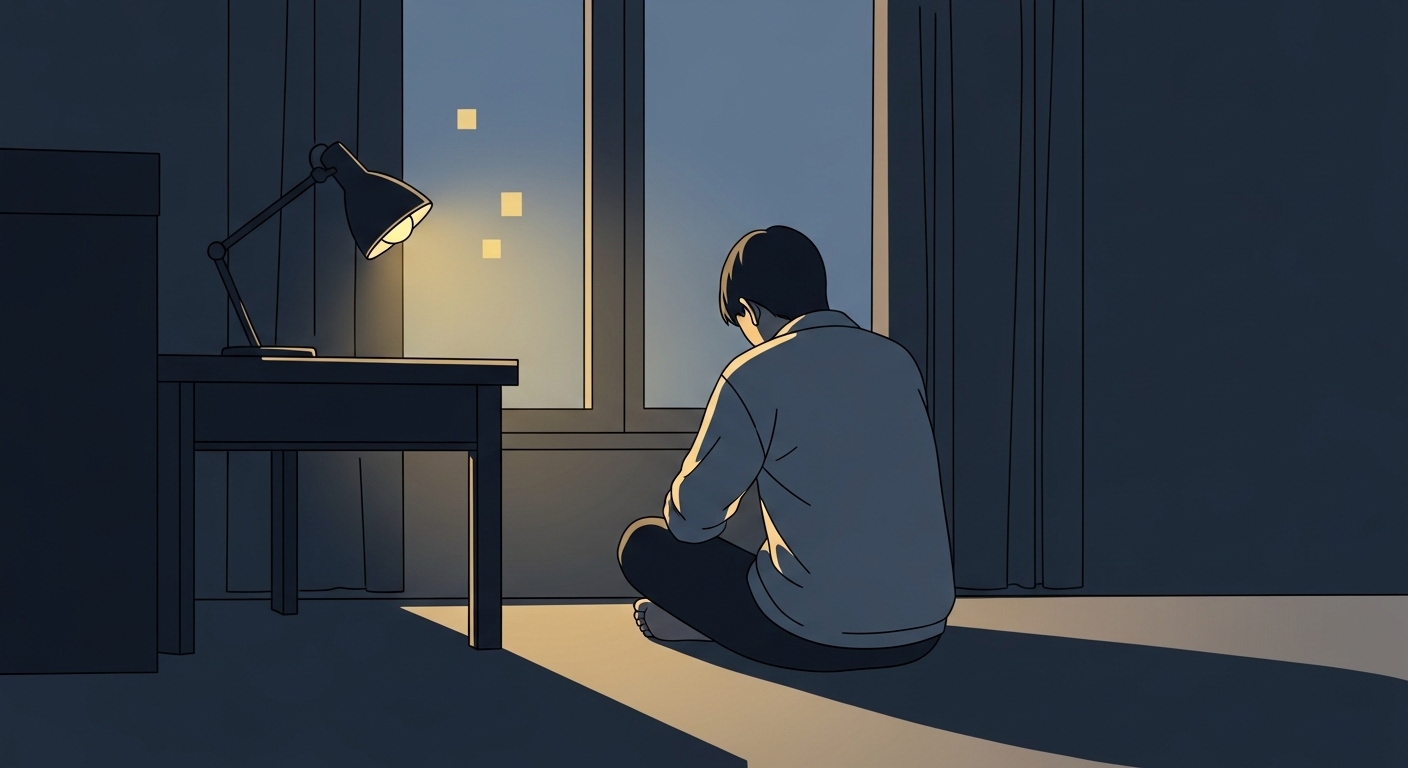 하루를 ‘평가’하지 않고 ‘정리’로 끝낸다