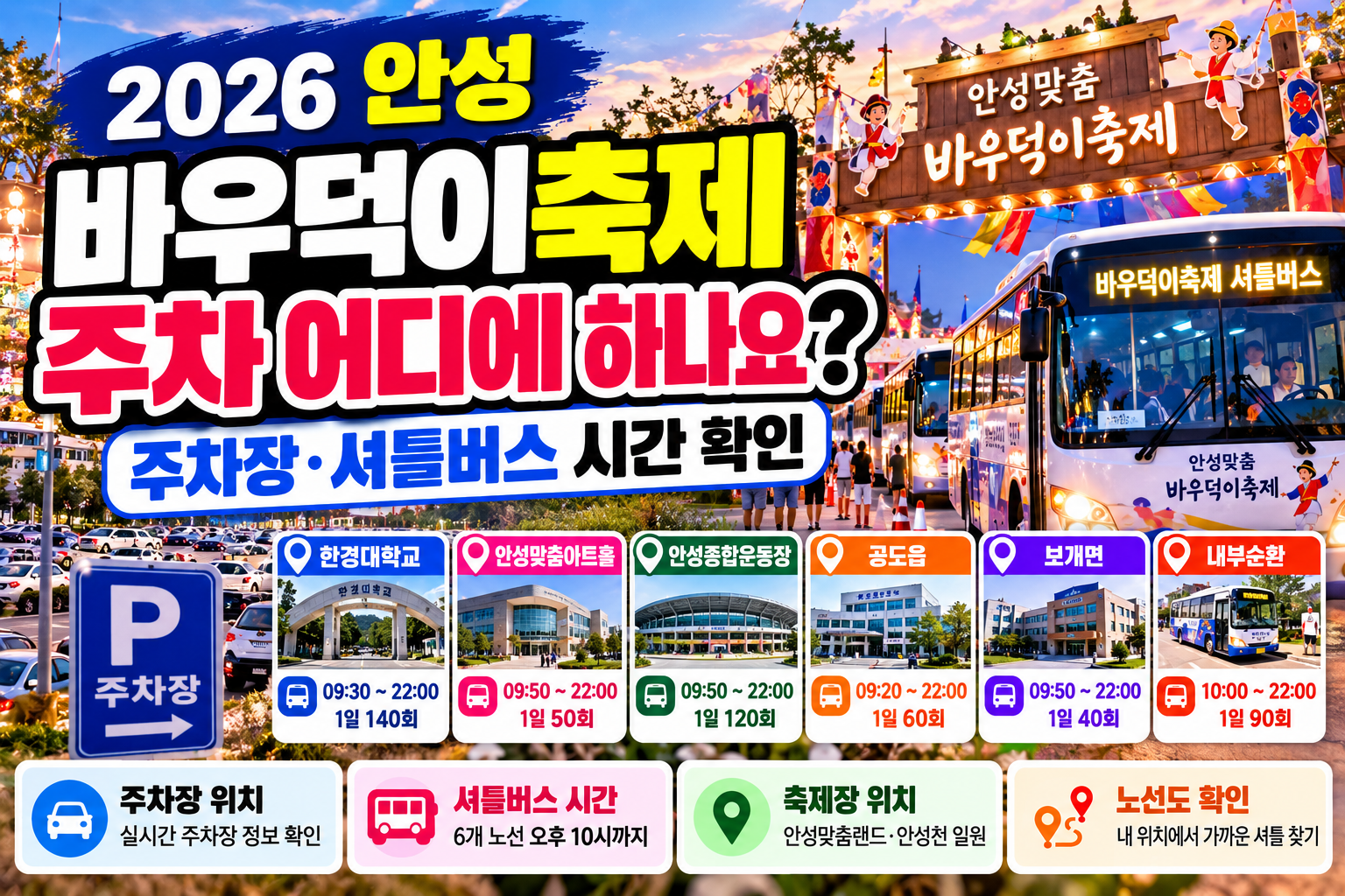 2026 안성 바우덕이축제 먹거리