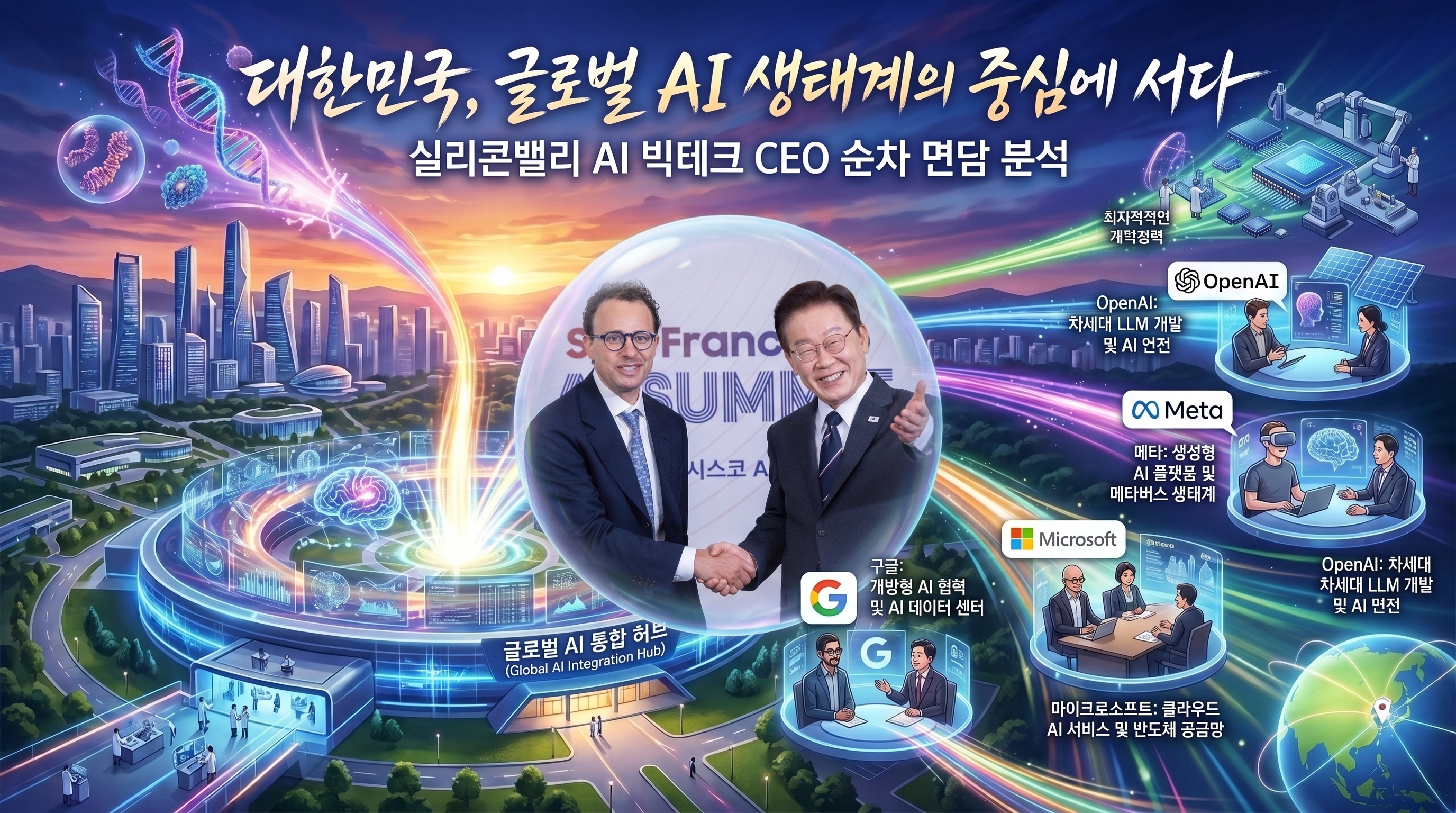 글로벌 AI 생태계 중심에 서다