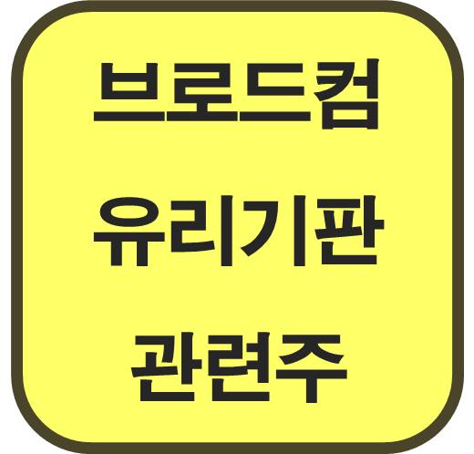 브로드컴-유리기판-관련주
