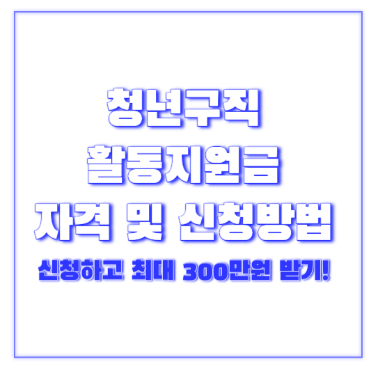 청년구직활동지원금