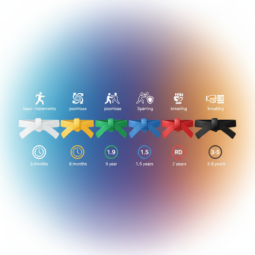 각 띠별 승급 기간과 심사 조건&amp;#44; 궁금한 모든 것