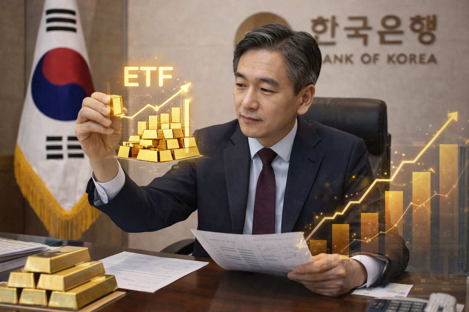 한은이 금 투자에 주목하는 이유