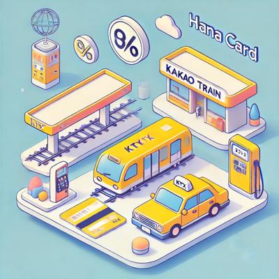 KTX 최대 50% 할인받는 카카오T 하나카드 혜택 총정리