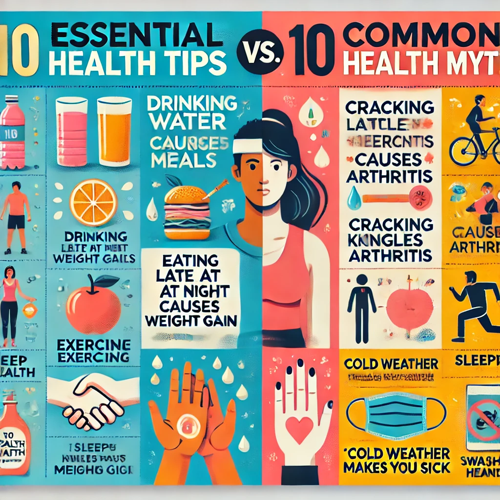 당신도 속고 있다! 반드시 알아야 할 올바른 건강상식 10가지 vs 위험한 잘못된 건강상식 10가지