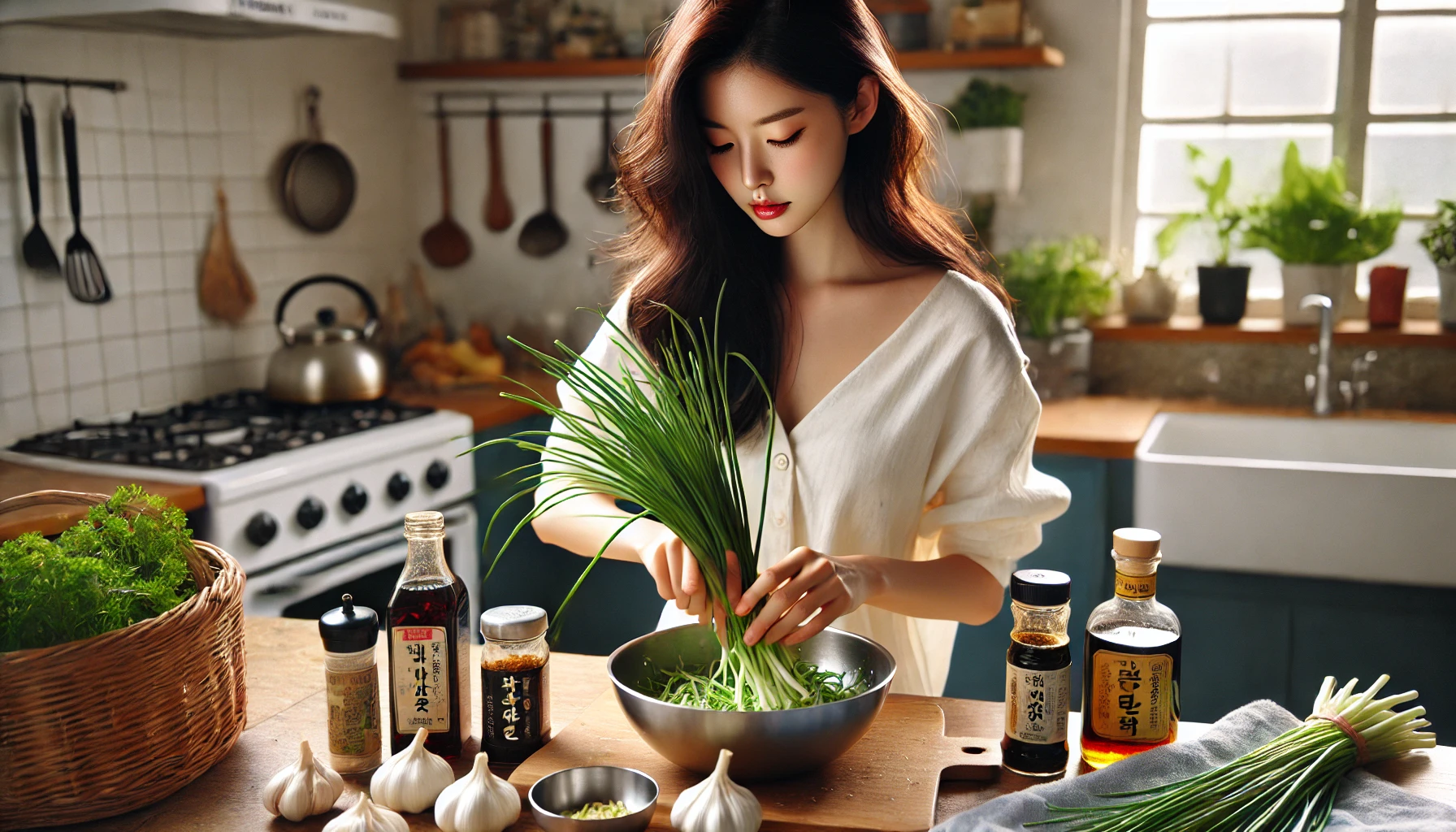 부추요리