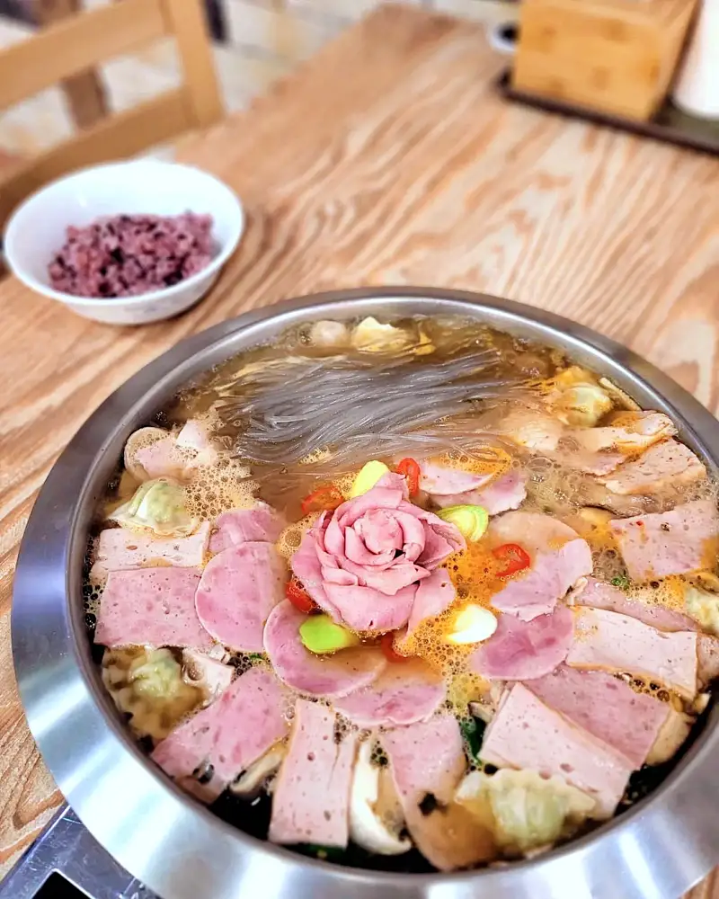 대박의 기술 직접 만든 수제햄, 수제 소세지 부대찌개 청주 오창 맛집 추천