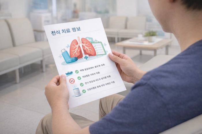 천식 치료법