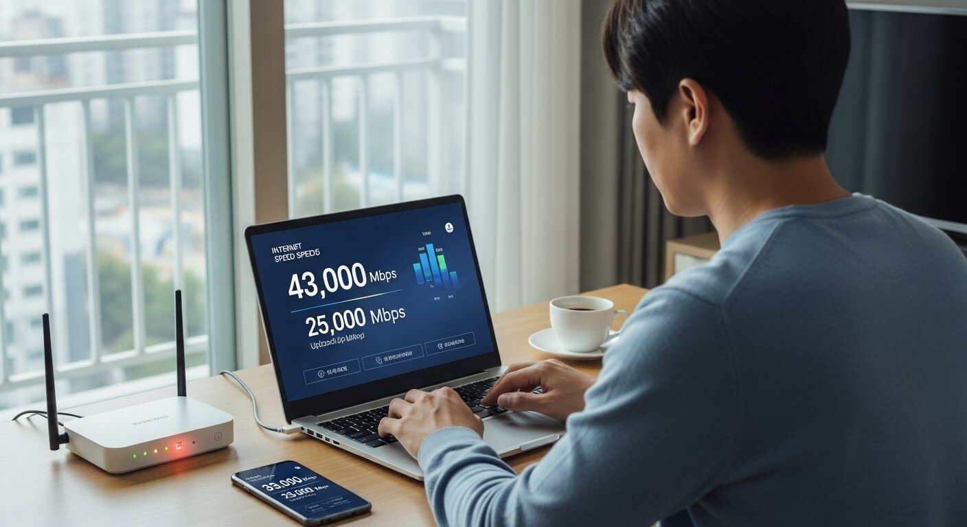 인터넷 속도측정