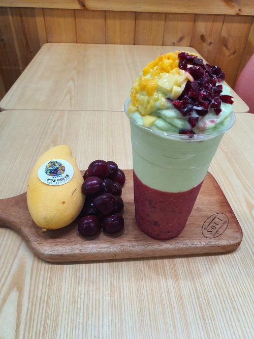 여수 과일빙수 과일쥬스 카페 세아네과일&amp;카페 아보카도 간식장인 생방송 오늘저녁