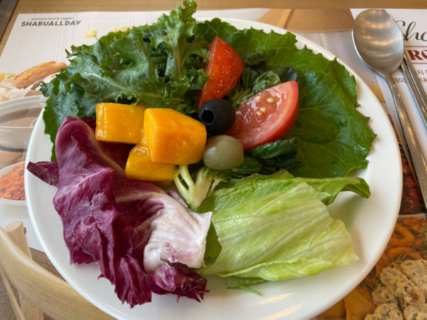 동탄 목동 샤브올데이 메뉴 - DIY 샐러드