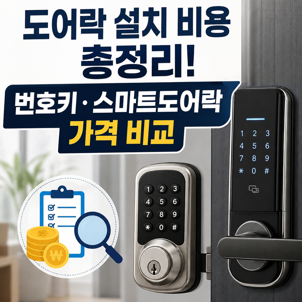 도어락 설치 비용