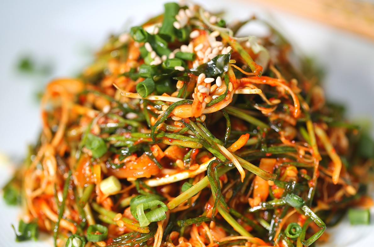 달래무침 만들기