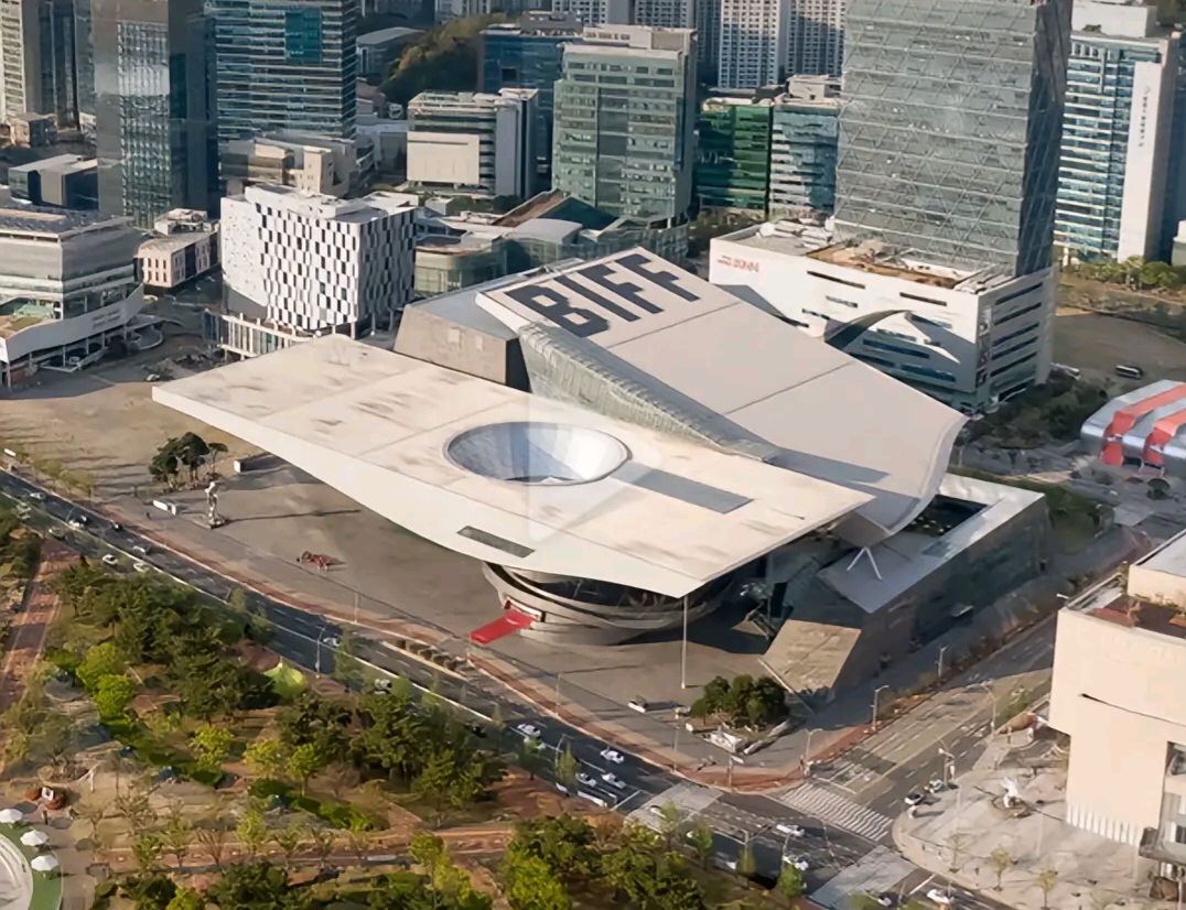 부산 영화의 전당 전경 사진