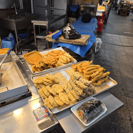 오달이 분식 튀김