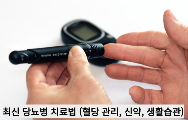최신 당뇨병 치료법 (혈당 관리, 신약, 생활습관)