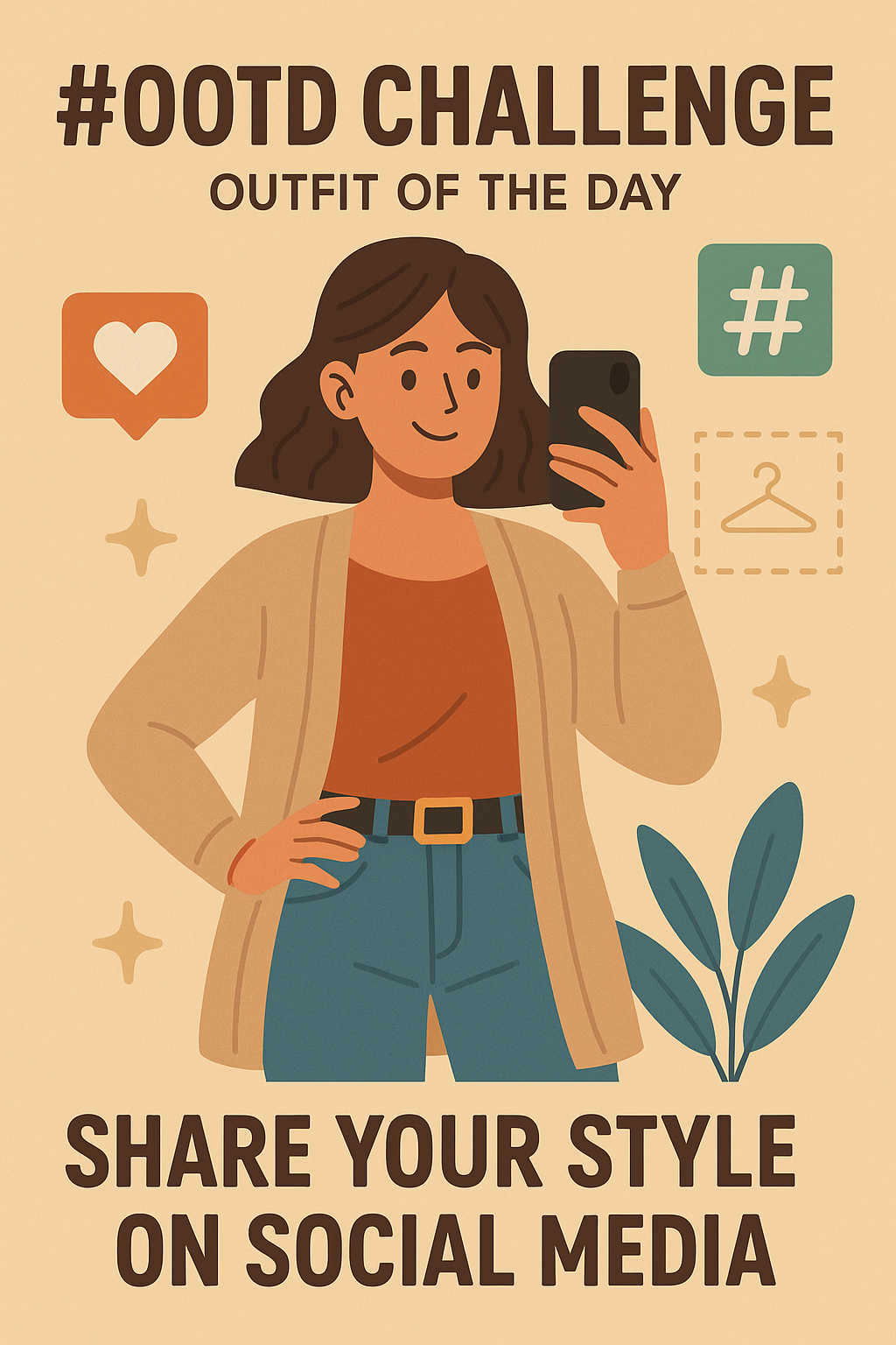 #OOTD 챌린지: 패션 SNS 문화를 바꾸다