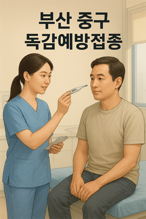 부산 중구 독감예방접종 이미지