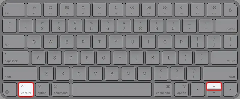 mission control 키보드 단축키