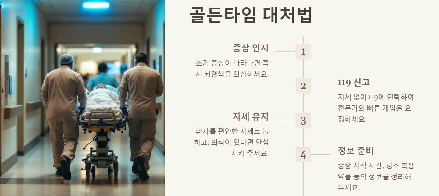 뇌경색 초기증상 치료방법