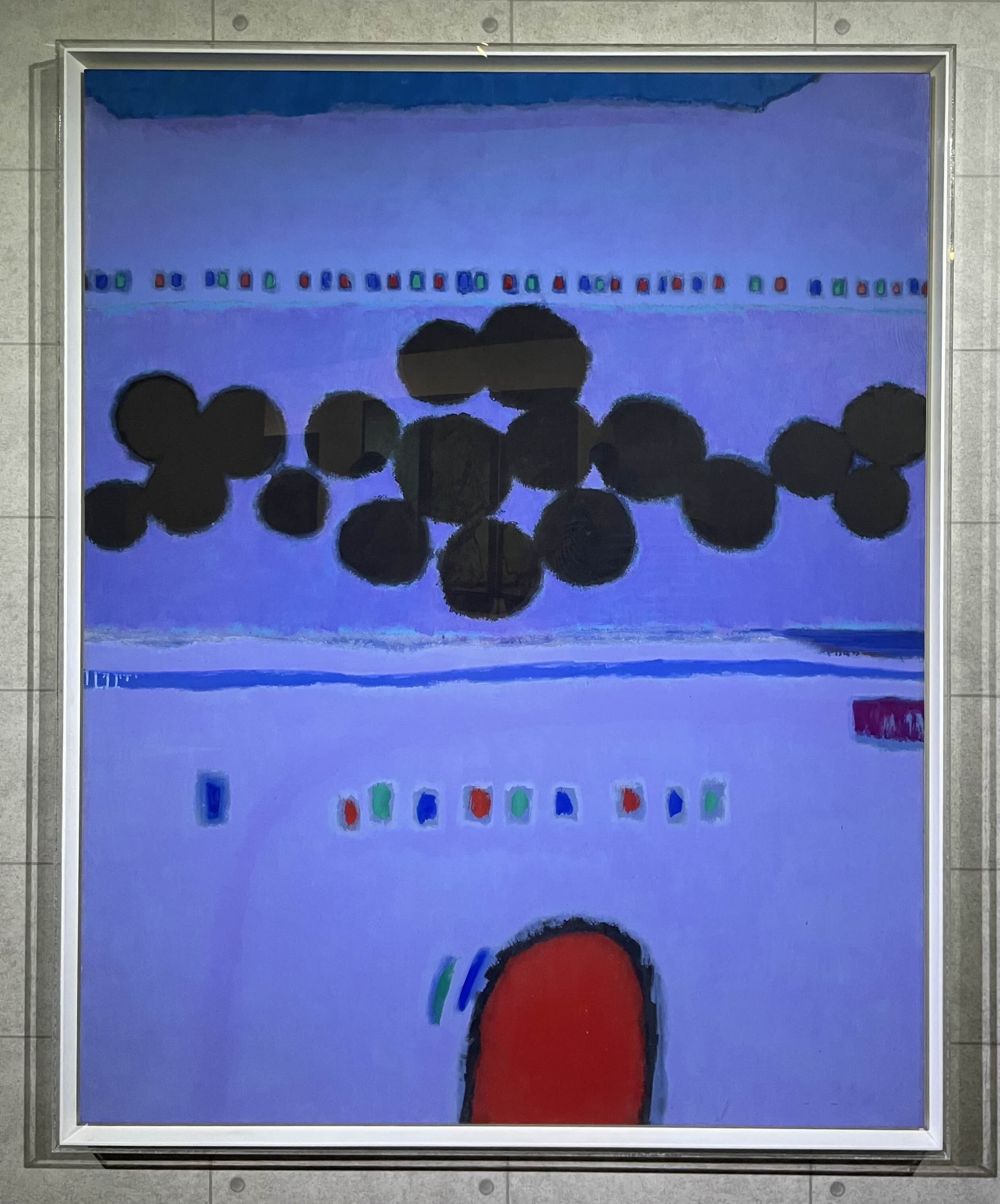 김환기-26-Ⅱ-69#411 (1969, 캔버스에 유채)