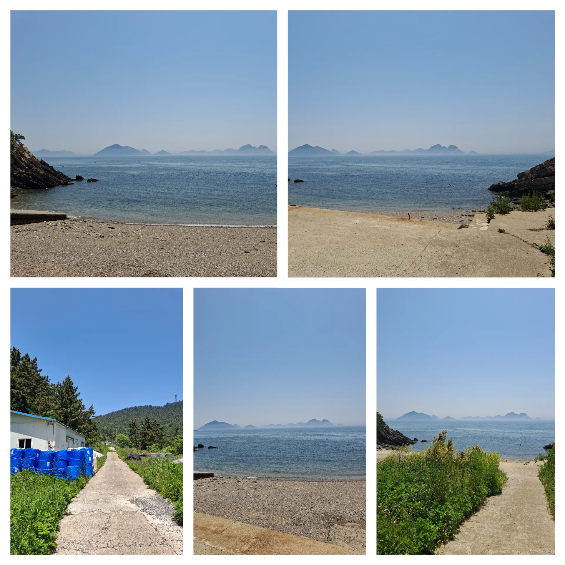 봄 고군산군도 방축도