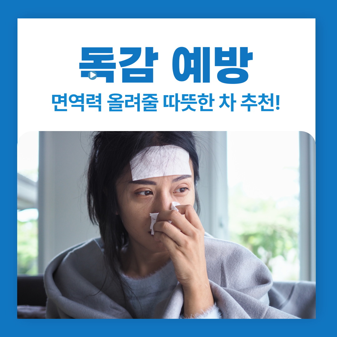 독감 예방: 면역력 올려줄 따뜻한 차 추천!