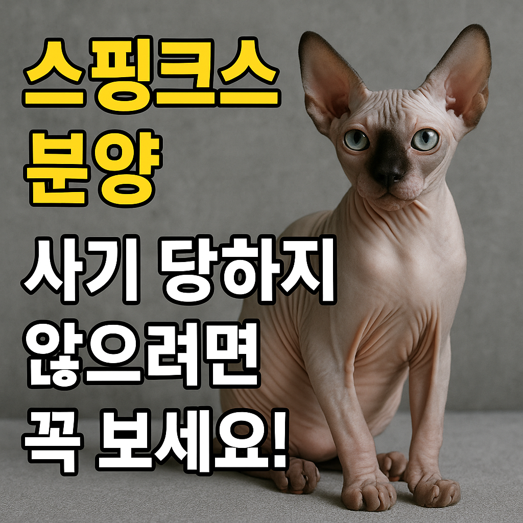 스핑크스 분양