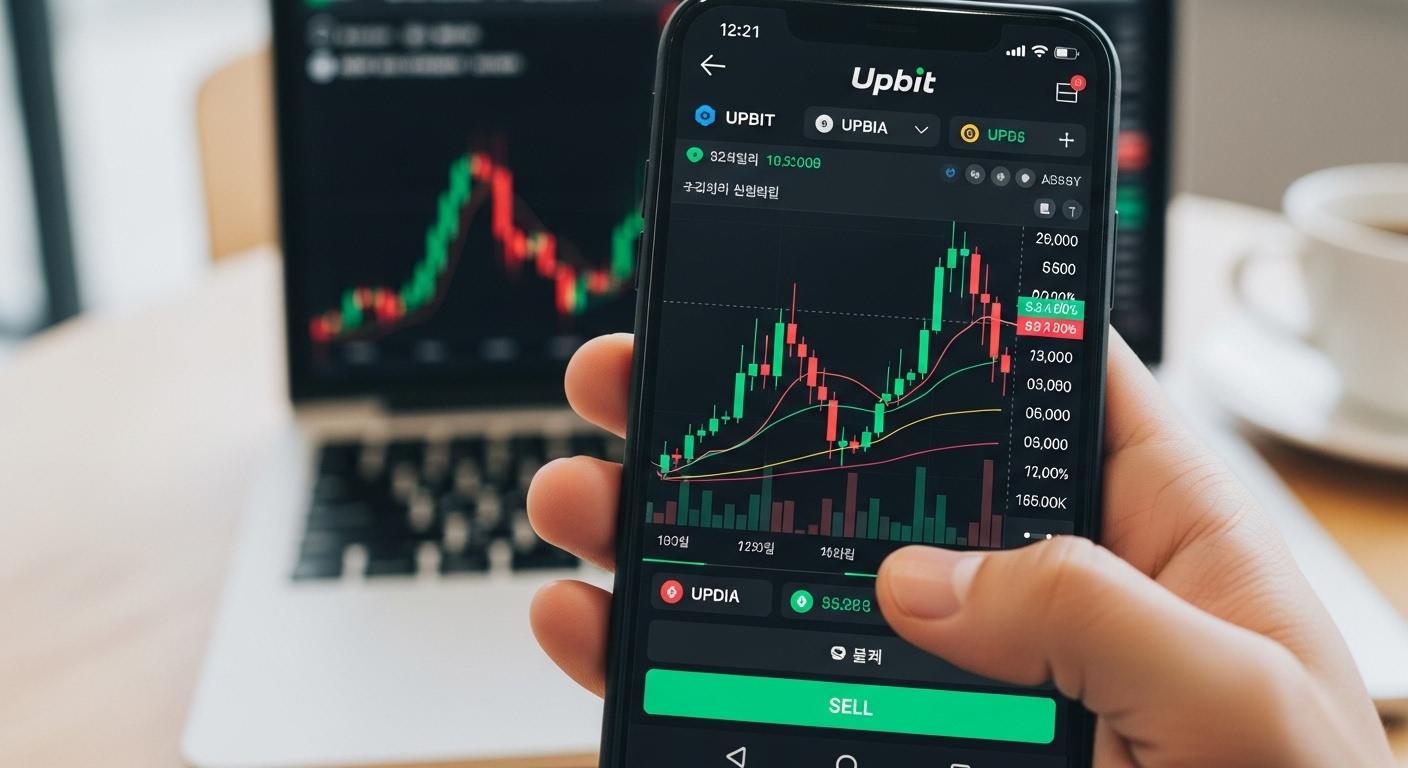 업비트 코인 매도