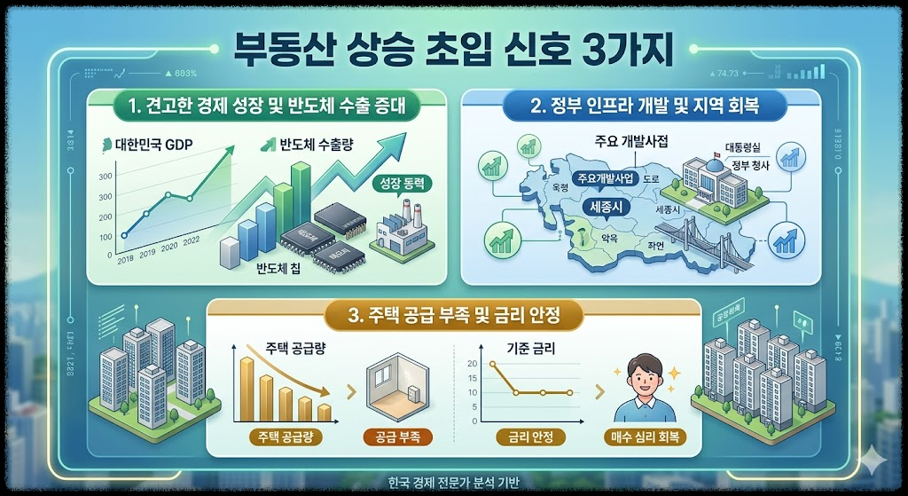 부동산 상승 초입 신호 3가지