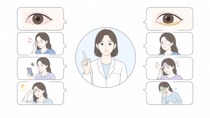 눈이 충혈되는 이유