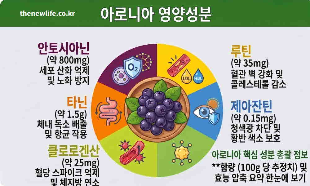 아로니아 영양성분
