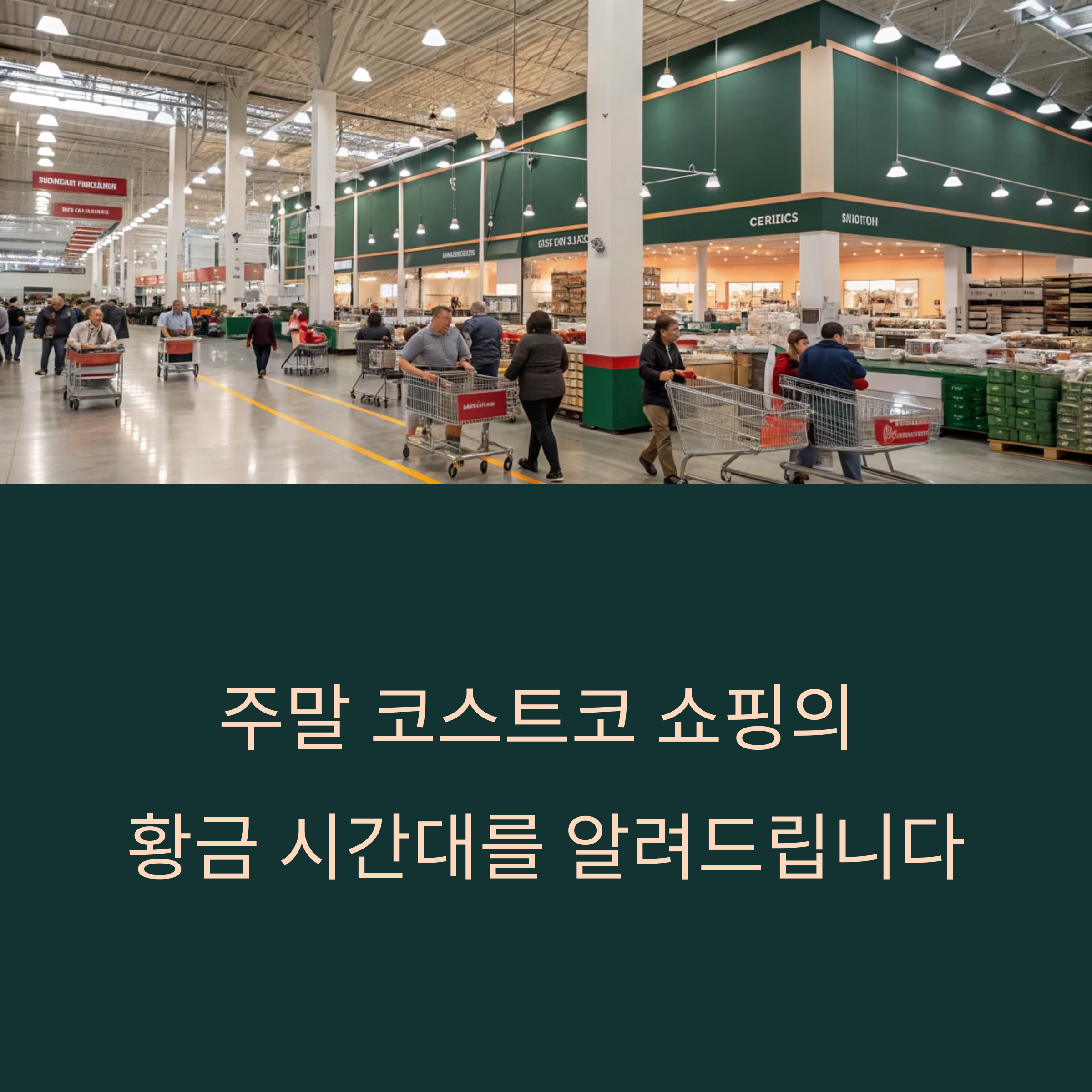 주말 코스트코 쇼핑: 시간대별 완벽한 공략