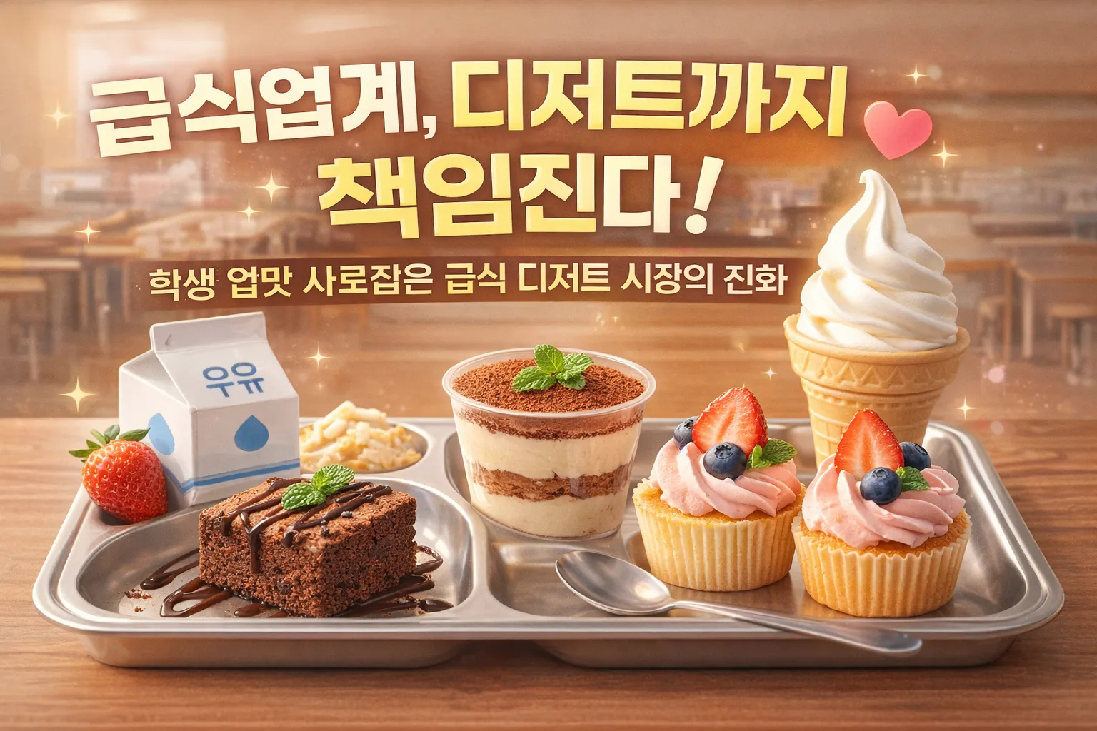 급식업계 디저트까지 책임진다