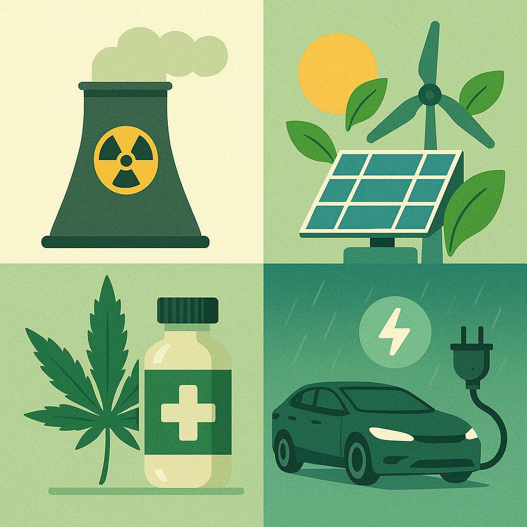 원자력&amp;#44; 신재생&amp;#44; 대마 테마 집중 조명