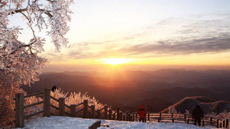 영양 일월산해맞이전망대 일출