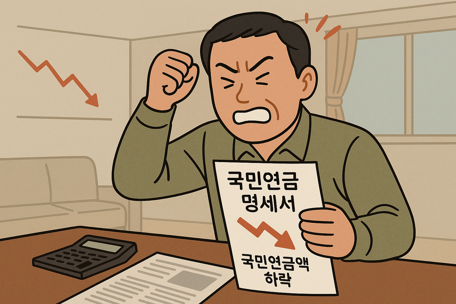 국민연금, 감액, 손해, 성실납세, 하락