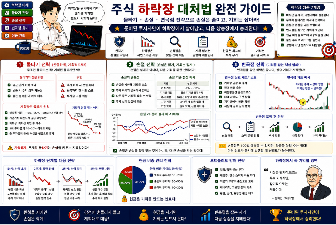 주식 하락장 대처법