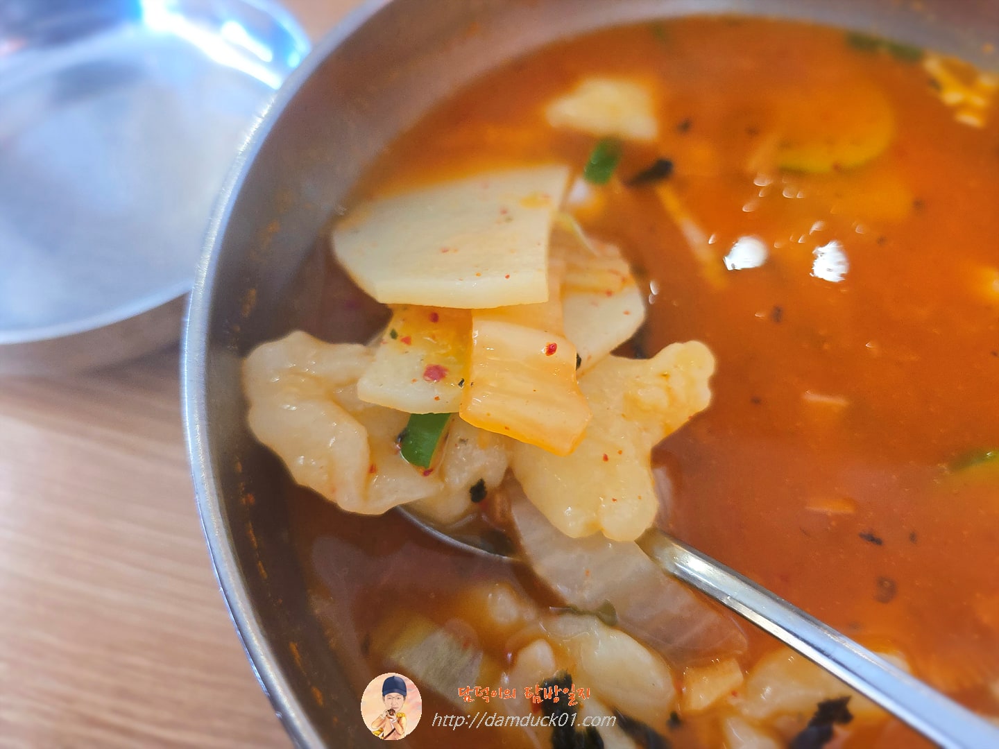 김치 수제비
