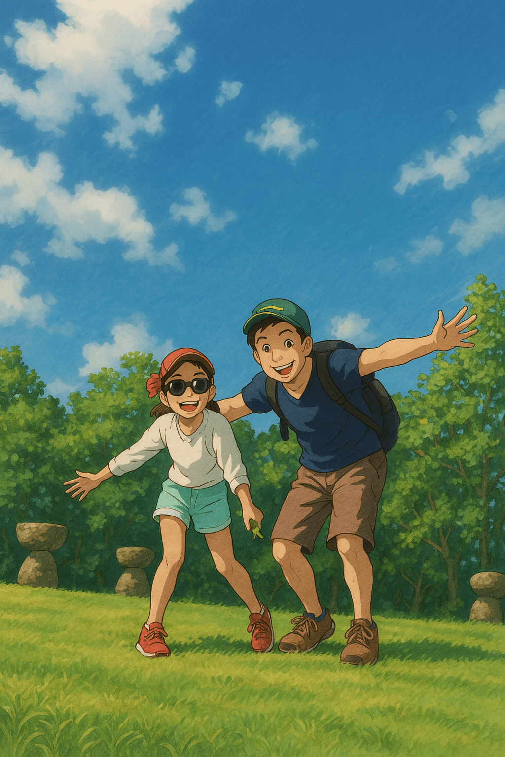 쳇 GPT 지브리 스타일 그림